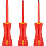 Set 3 Destornilladores Dielectricos 1000v Ingco Profesional
