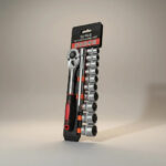 Juego Tubos Crique 3/8 Cr-v 12pz Hasta 22mm Con Extensión - Imagen 4